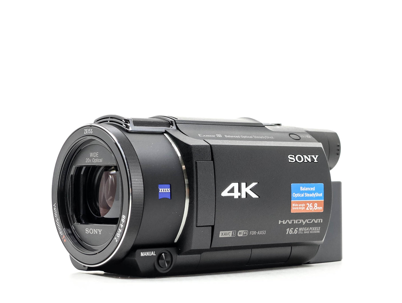 Sony FDR-AX53 4K Camcorder · imagem principal