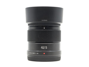 Panasonic Lumix G 42.5mm f/1.7 ASPH Power O.I.S. - segunda mano - excelente estado - foto principal - SKU 3668776 - Camera Ma