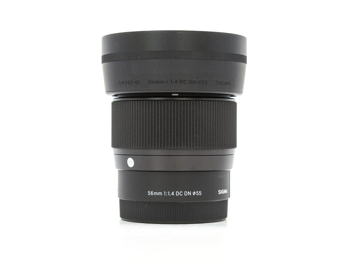Sigma 56mm f/1.4 DC DN Contemporary - Sony E Fit - segunda mano - excelente estado - detalle 2 de 5 - SKU 3717962 - Camera Ma