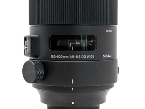 Sigma 150-600mm f/5-6.3 DG OS HSM SPORT - Nikon Fit - segunda mano - excelente estado - detalle 4 de 5 - SKU 3717807 - Camera