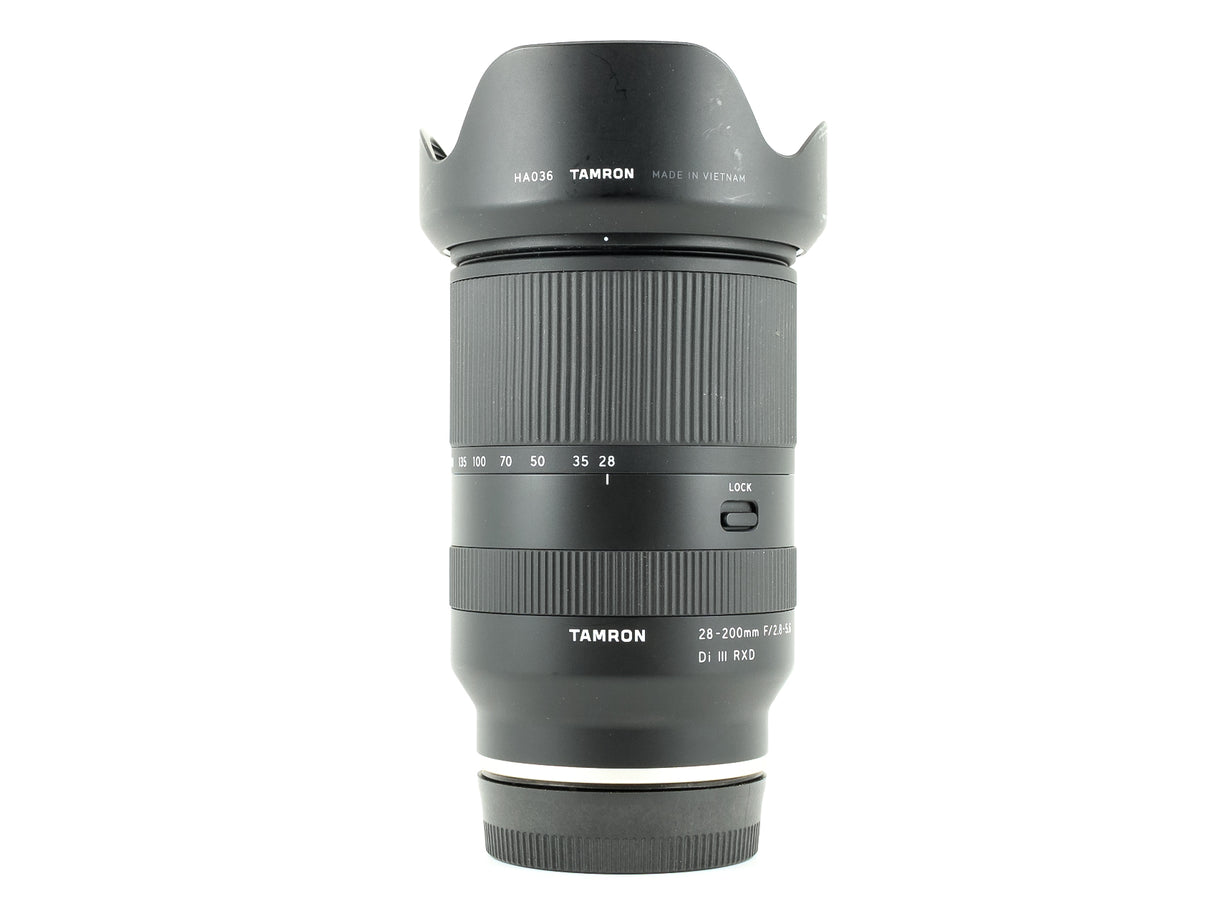 Tamron 28-200mm f/2.8-5.6 Di III RXD - Sony FE Fit - segunda mano - excelente estado - detalle 5 de 5 - SKU 3712312 - Camera 
