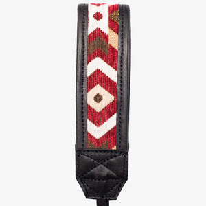 Limited Edition - Jaipur #115 - Fabric & Leather camera strap