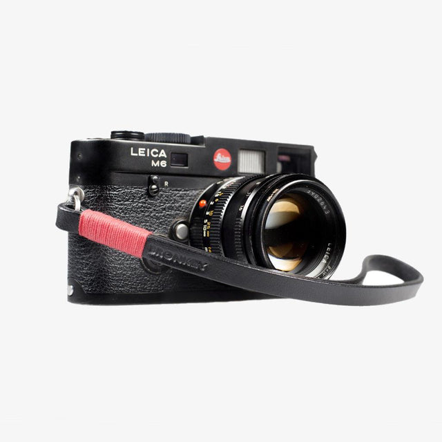 Tokyo #201 - Black & Red leather camera strap de segunda mano en Camera Market