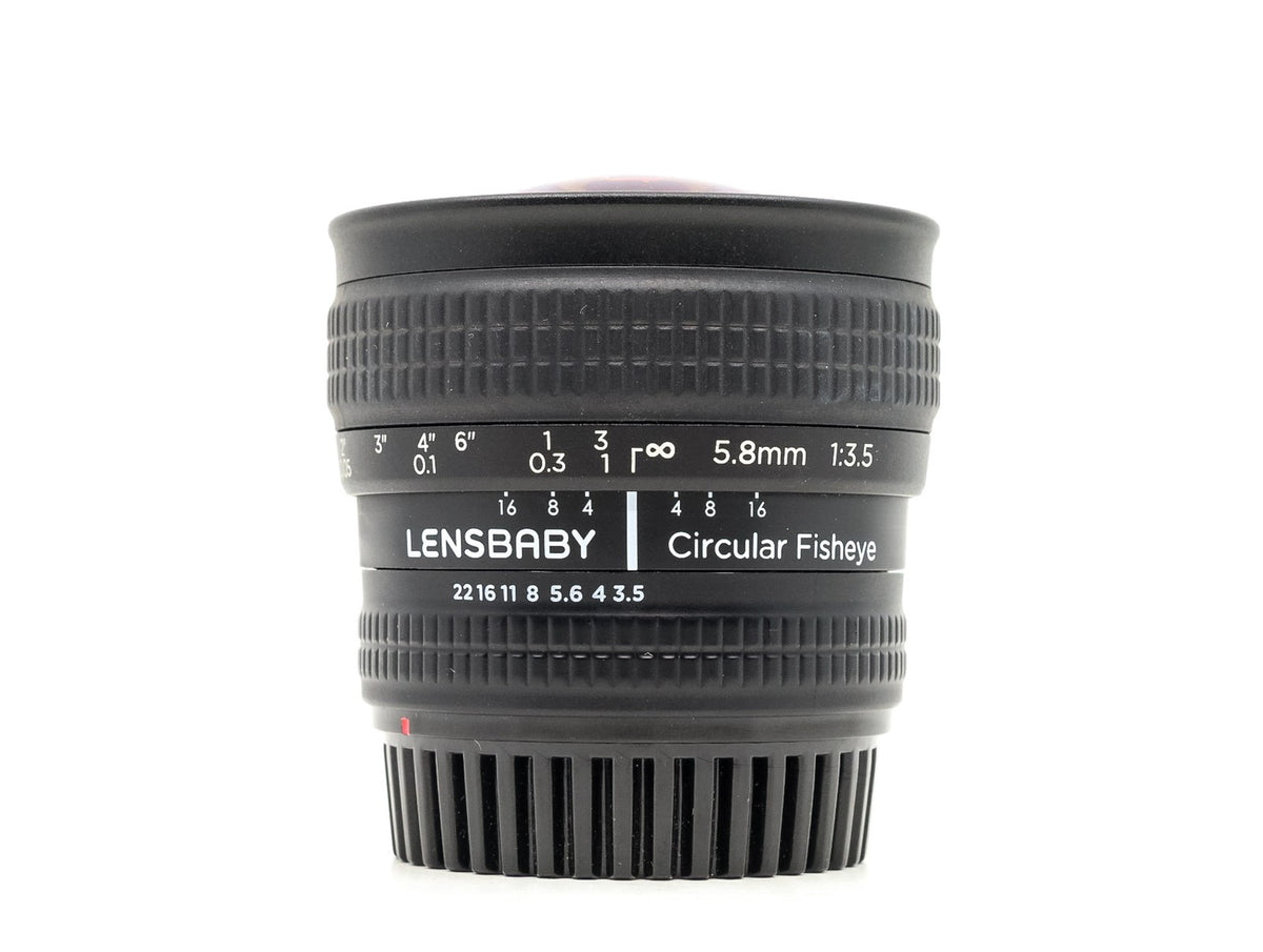 Lensbaby 5.8mm f/3.5 Circular Fisheye - Canon EF Fit · imagem principal