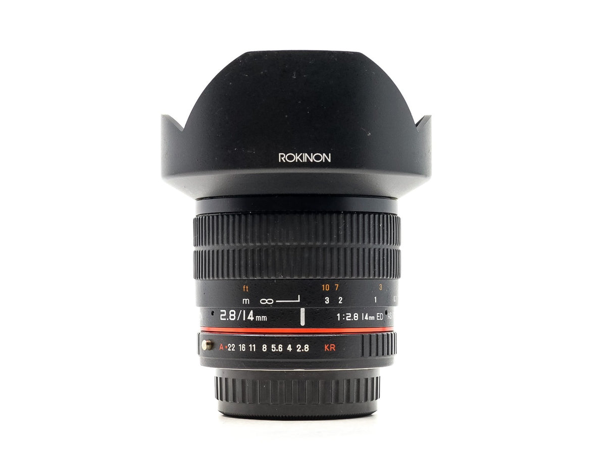 Rokinon 14mm f/2.8 IF ED UMC - Pentax Fit · imagem principal