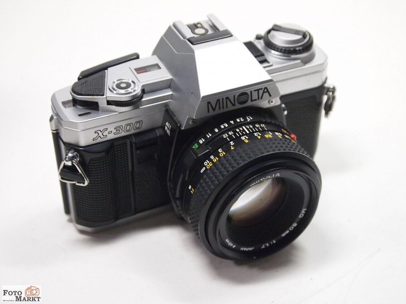Minolta X300 + MD 50mm · imagem principal