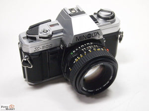 Minolta X300 + MD 50mm 2.0 - SLR 35mm Film Camera