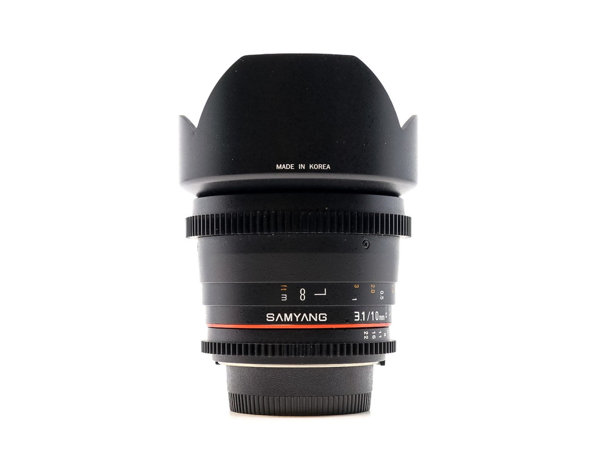 Samyang 10mm T3.1 ED AS NCS CS - Nikon Fit · imagem principal