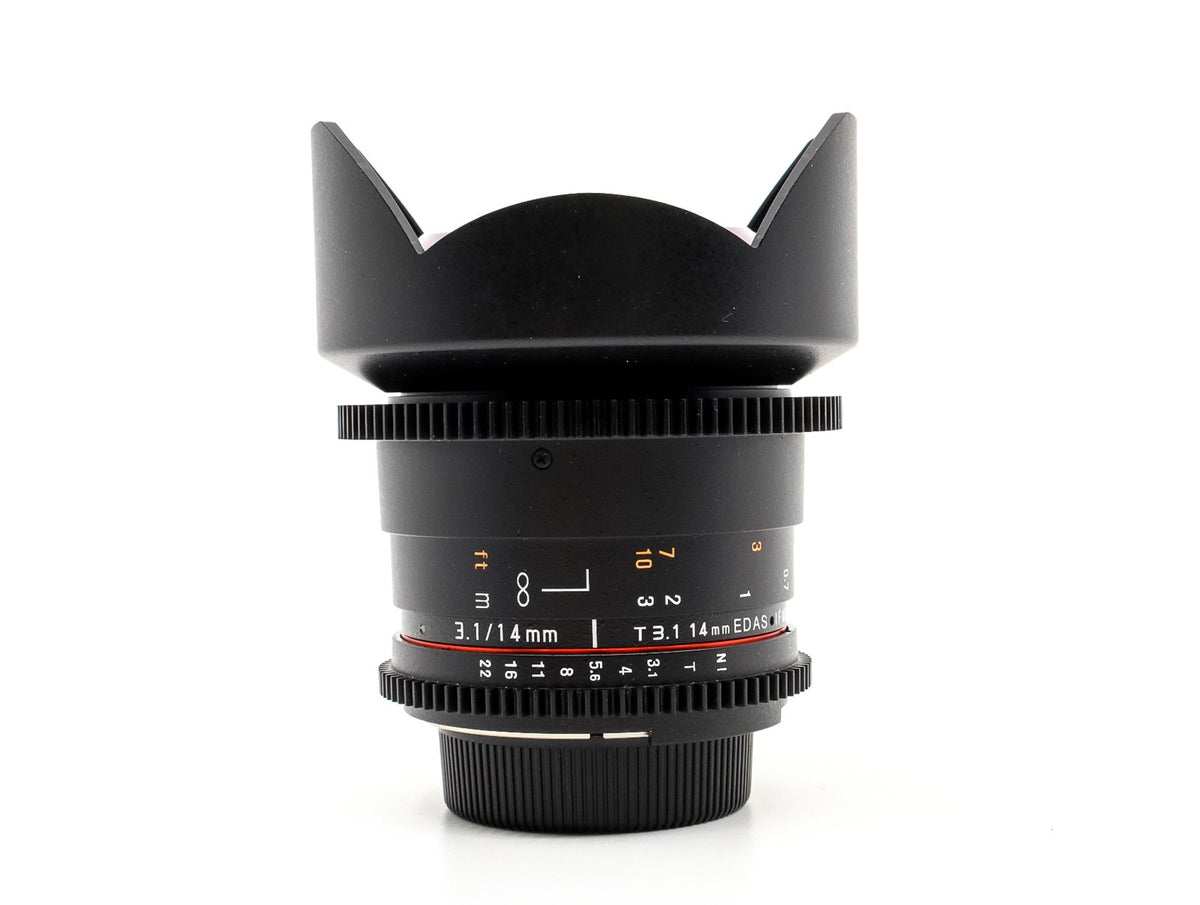 Samyang 14mm T3.1 Cine ED AS IF UMC - Nikon Fit · imagem principal