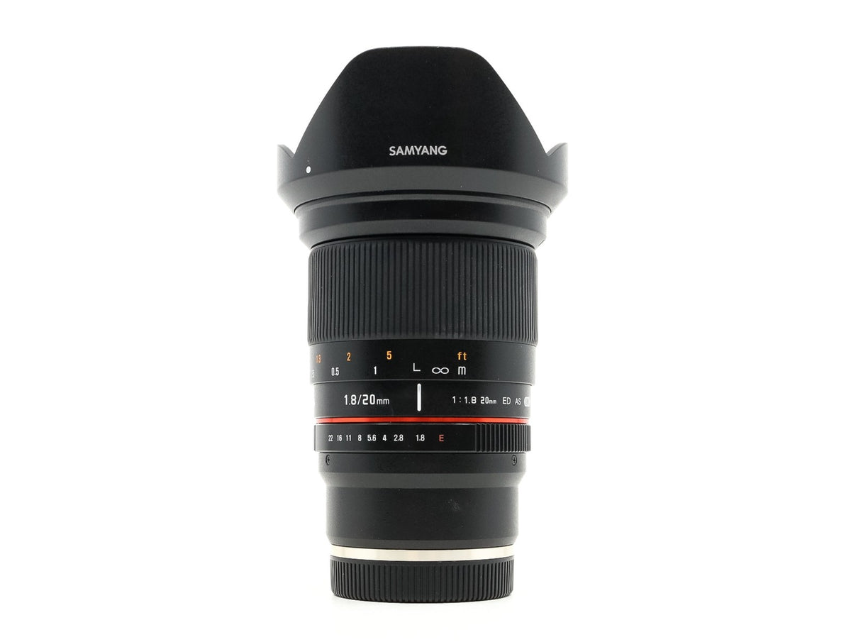 Samyang 20mm f/1.8 ED AS IF UMC - Sony A Fit · imagem principal