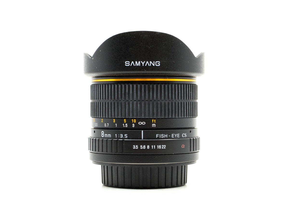 Samyang 8mm f/3.5 CS - Sony A Fit · imagem principal