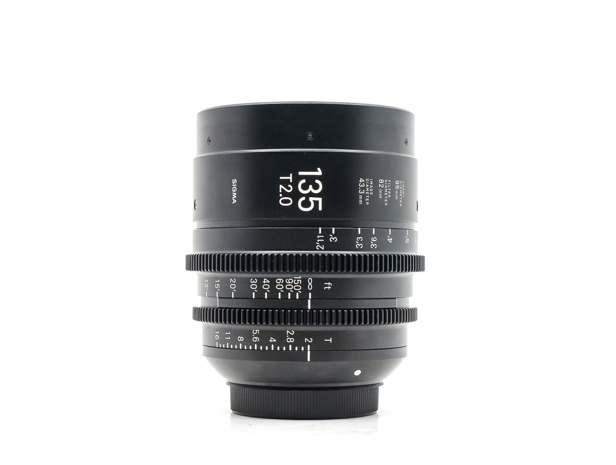 Sigma 135mm T2 FF High Speed - Canon EF fit · imagem principal