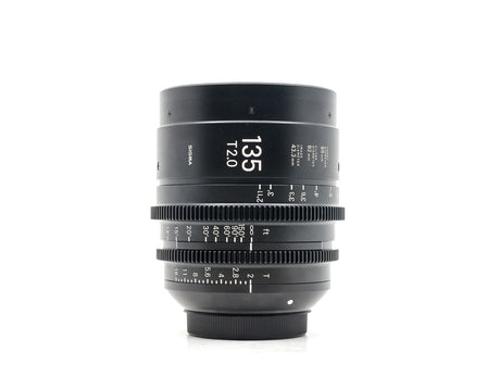Sigma 135mm T2 FF High Speed - Canon EF fit