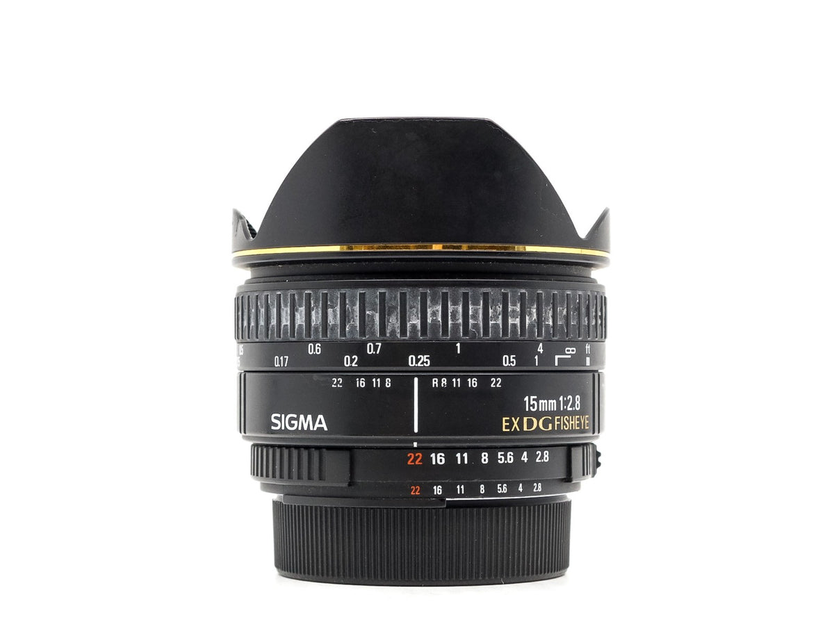 Sigma 15mm f/2.8 EX DG Fisheye - Nikon Fit · imagem principal