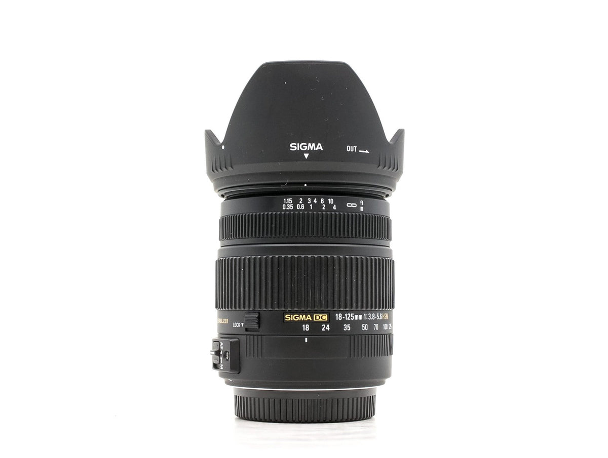 Sigma 18-125mm f/3.8-5.6 DC OS HSM - Sigma SA Fit · imagem principal