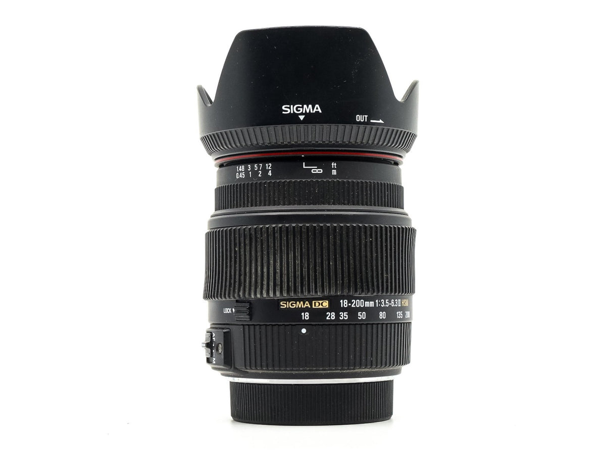 Sigma 18-200mm f/3.5-6.3 II DC HSM - Pentax Fit · imagem principal