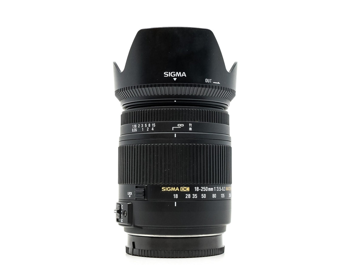 Sigma 18-250mm f/3.5-6.3 DC Macro HSM - Sony A Fit · imagem principal