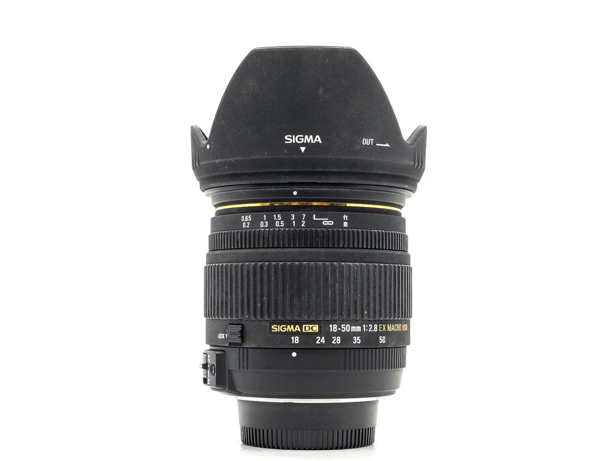 Sigma 18-50mm f/2.8 EX DC Macro HSM - Nikon Fit · imagem principal