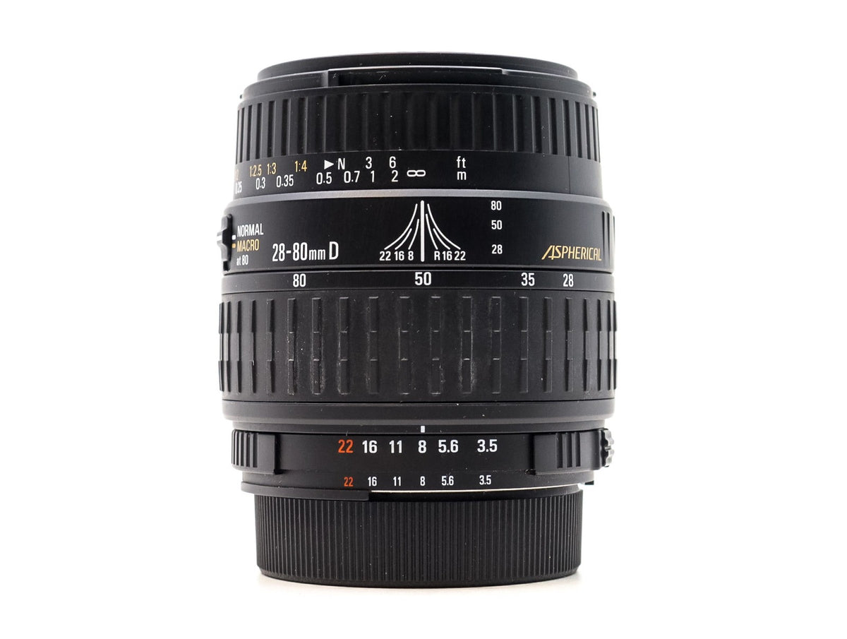 Sigma 28-80mm f/3.5-5.6 II Macro Aspherical - Nikon Fit · imagem principal
