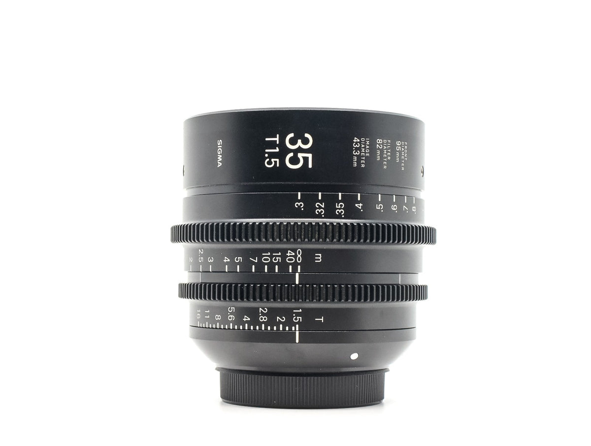 Sigma 35mm T1.5 FF - Canon EF Fit · imagem principal