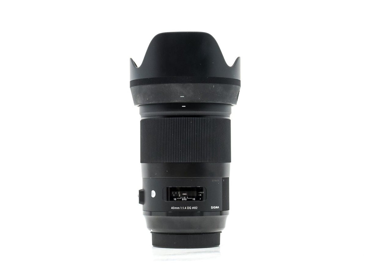 Sigma 40mm f/1.4 DG HSM ART - Canon EF fit · imagem principal