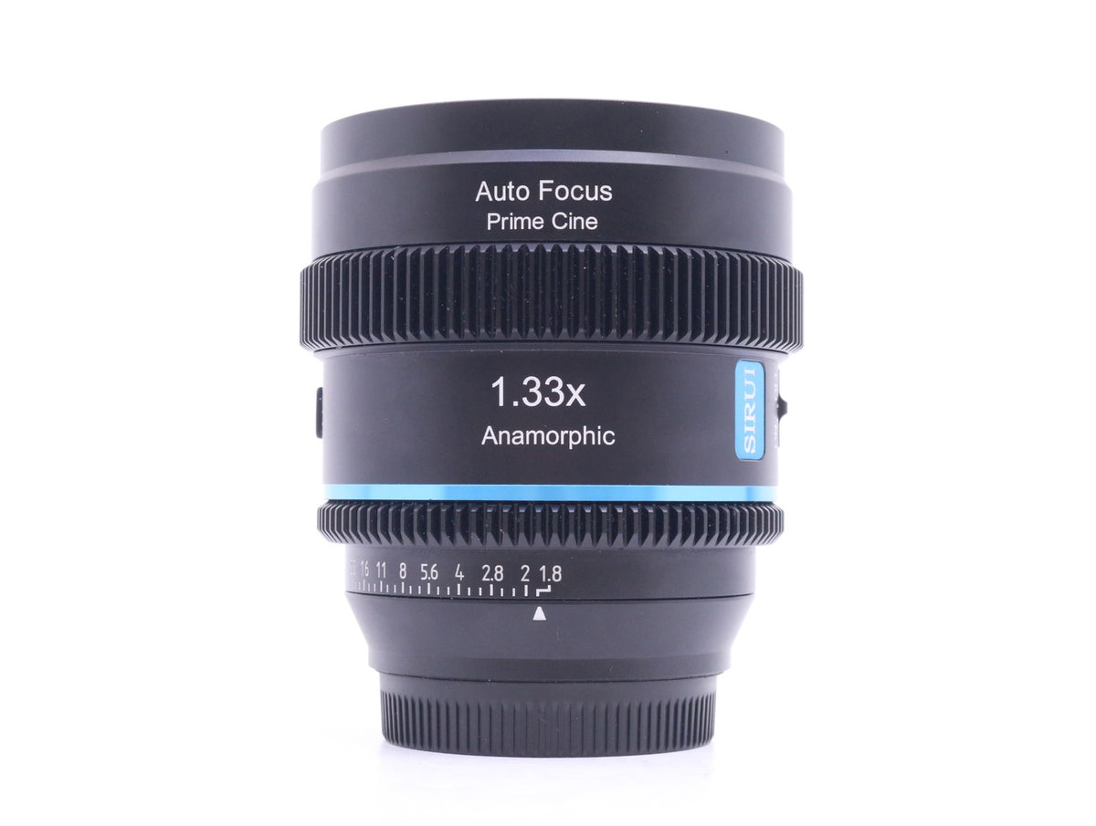 Sirui 20mm T1.8 1.33x Anamorphic [Blue Flare] - Sony E Fit · imagem principal