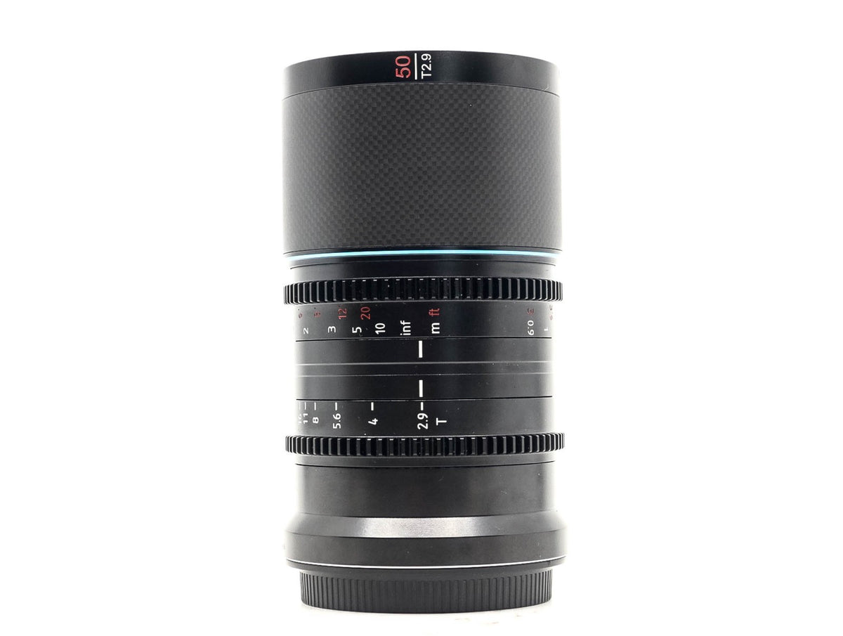 Sirui Saturn 50mm T2.9 1.6x Anamorphic [Neutral Flare] - Nikon Z Fit · imagem principal