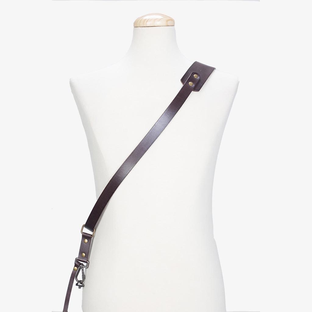 Berlin #602 - Brown sling leather camera strap · imagen principal