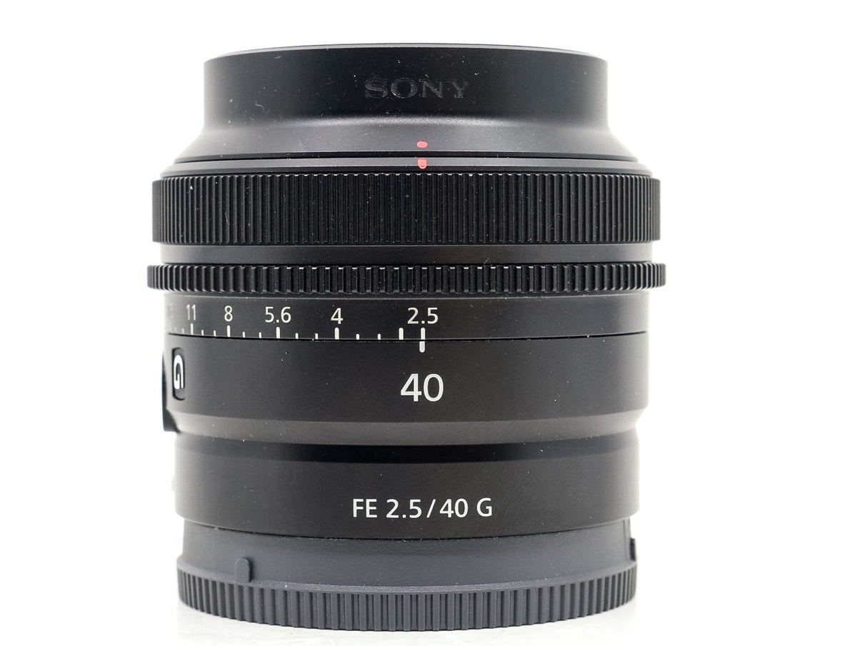 Sony FE 40mm f/2.5 G · imagem principal
