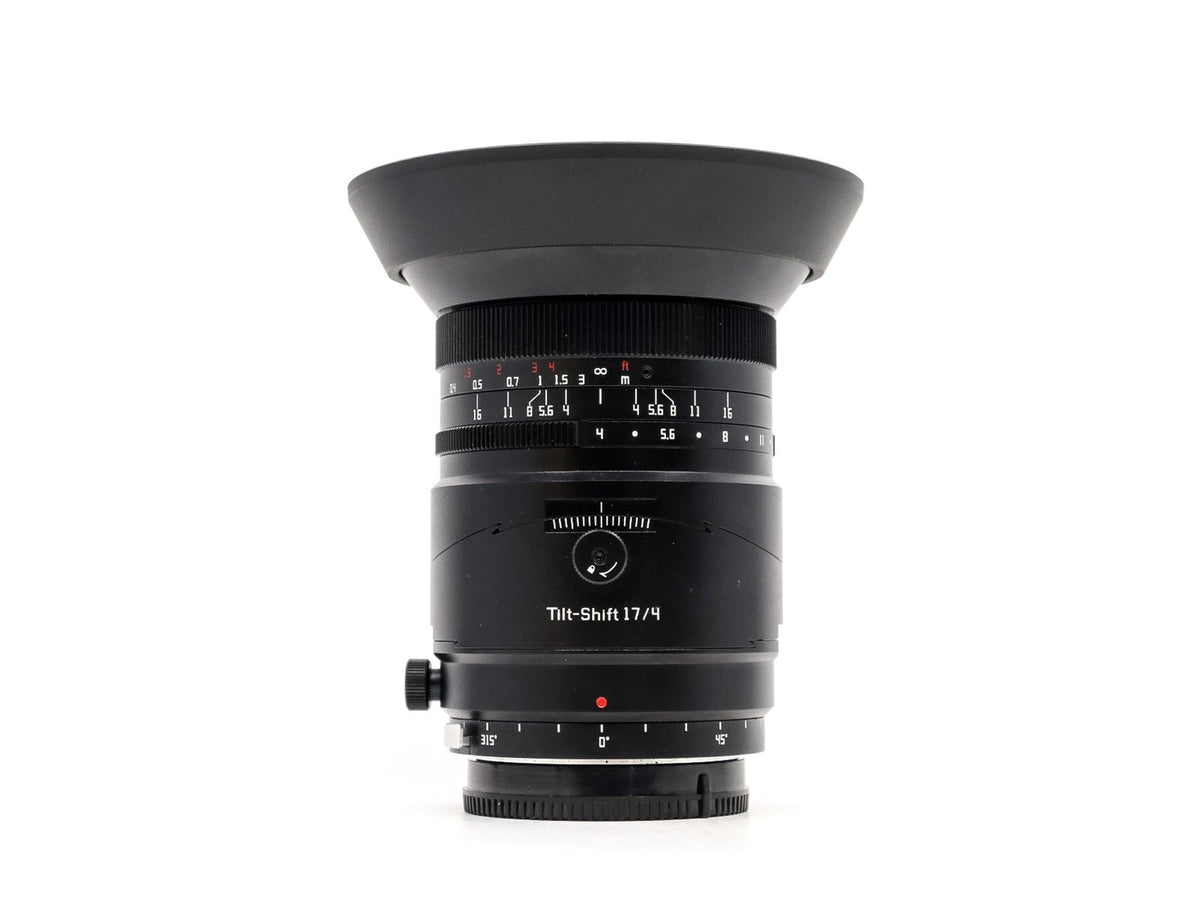 TTArtisan 17mm f/4 Tilt-Shift - Sony FE Fit · imagem principal