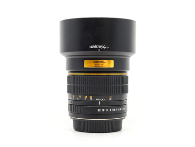 Walimex Pro 85mm f/1.4 IF - Montagem Canon EF