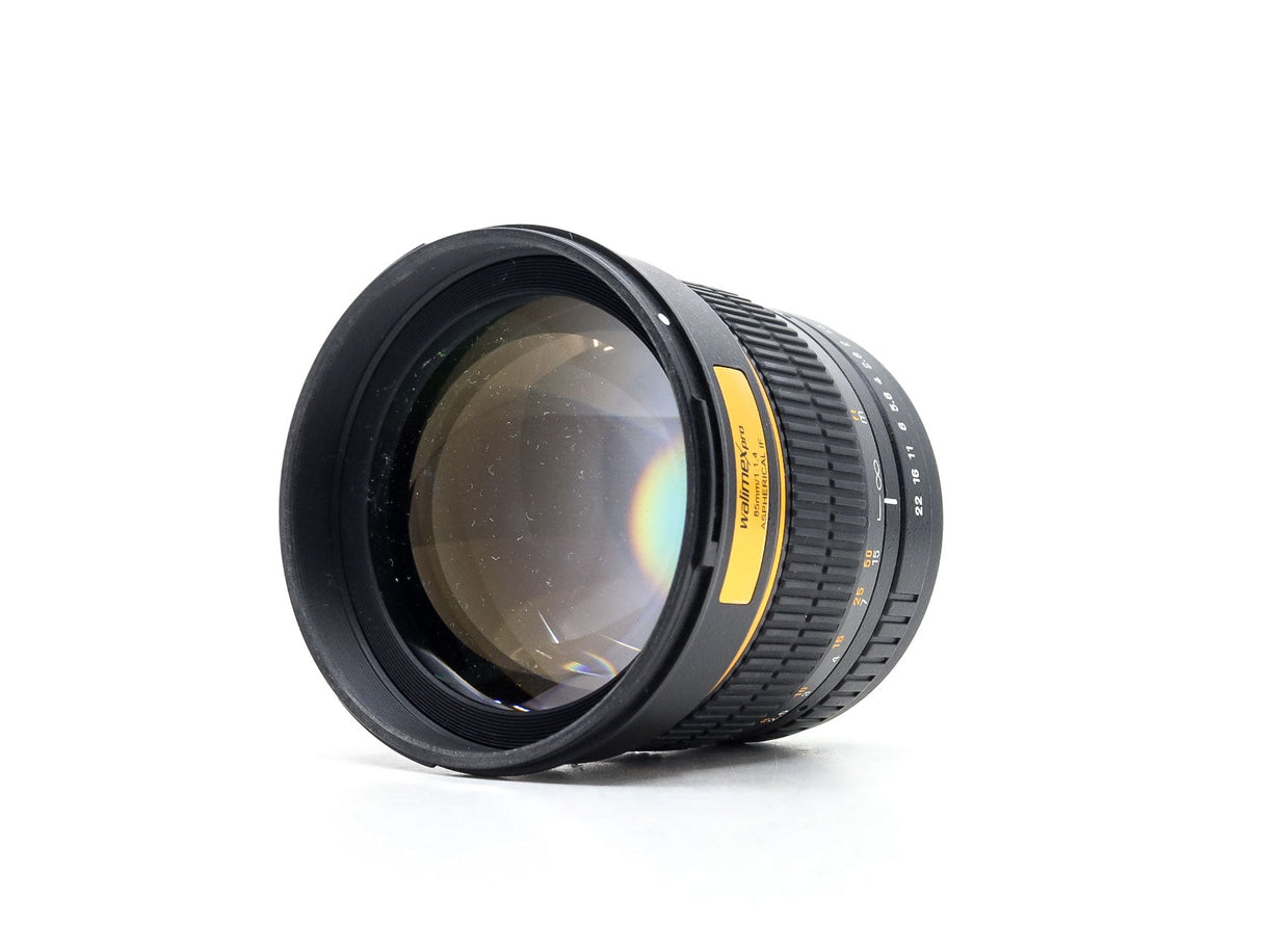 Walimex Pro 85mm f/1.4 IF - Canon EF Fit - segunda mano - excelente estado - detalle 2 de 3 - SKU 3784425 - Camera Market