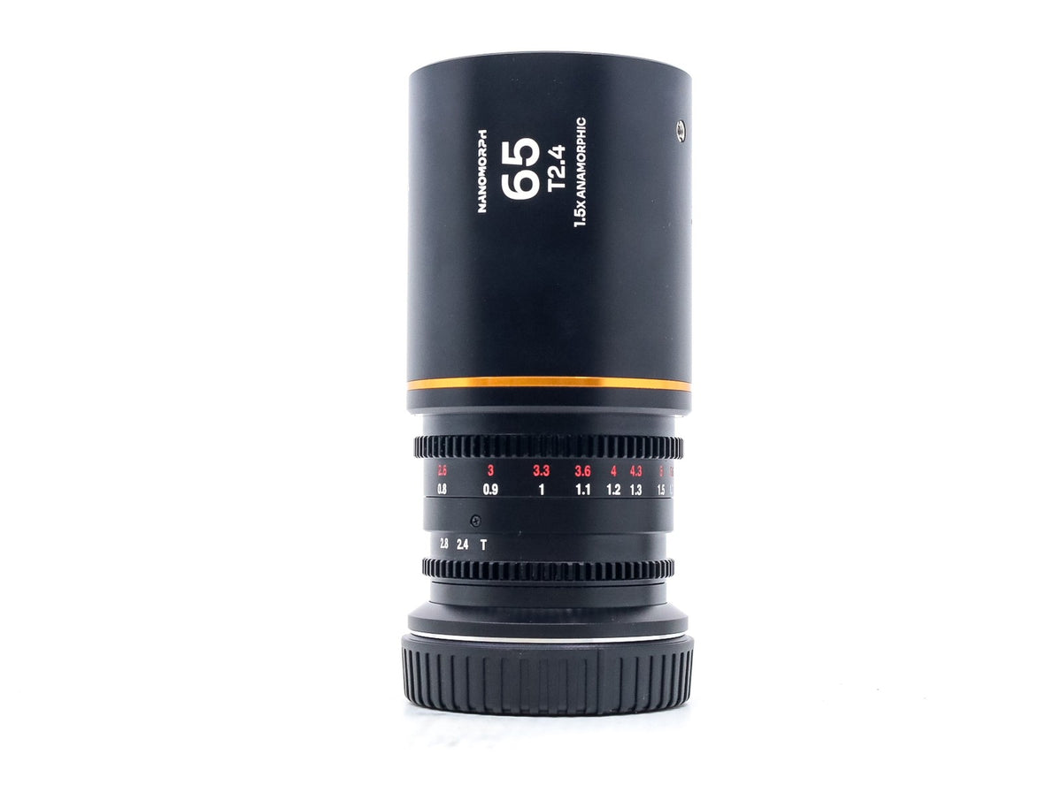 Venus Laowa 65mm T2.4 Nanomorph [Amber Flare] - Canon RF Fit · imagem principal