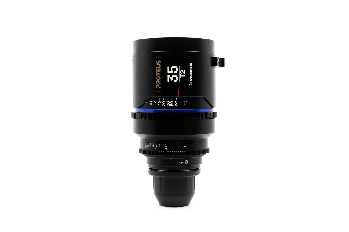 Venus Laowa Proteus 35mm T2 2x Anamorphic [Blue Flare] - PL Fit · imagem principal