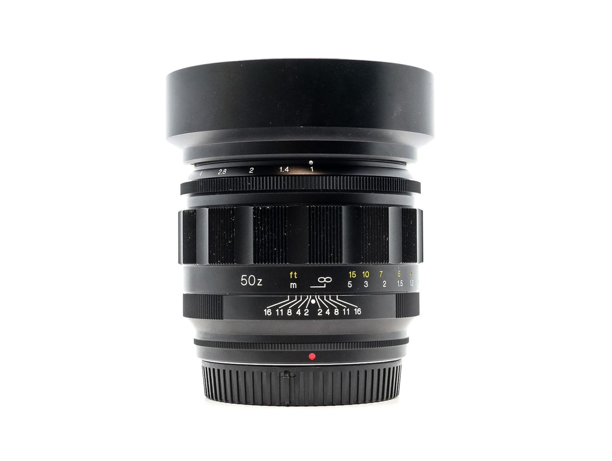 Voigtlander Nokton 50mm f/1.0 - Nikon Z Fit · imagem principal