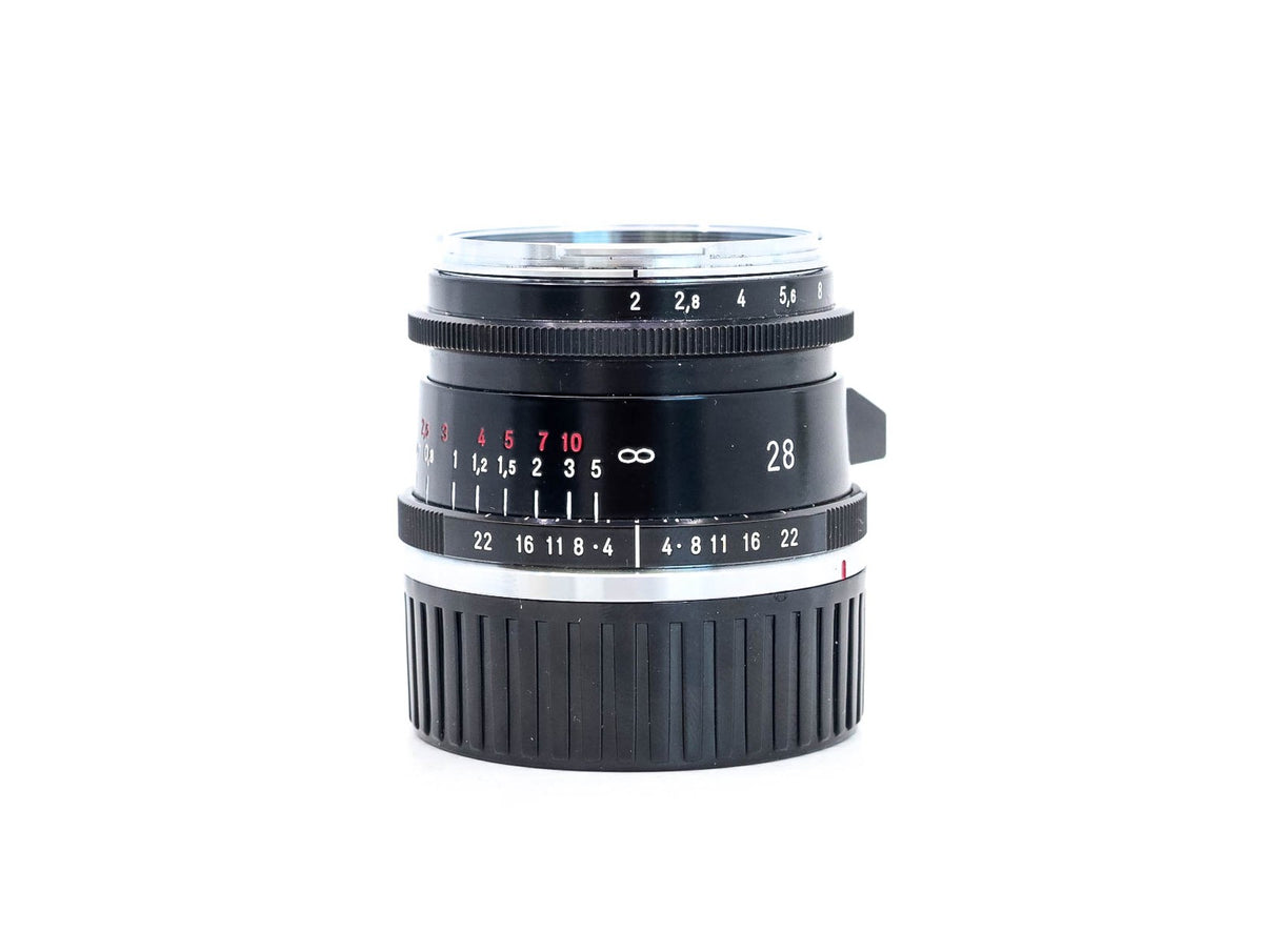 Voigtlander Ultron 28mm f/2 Aspherical VM Type II - Leica M Fit · imagem principal