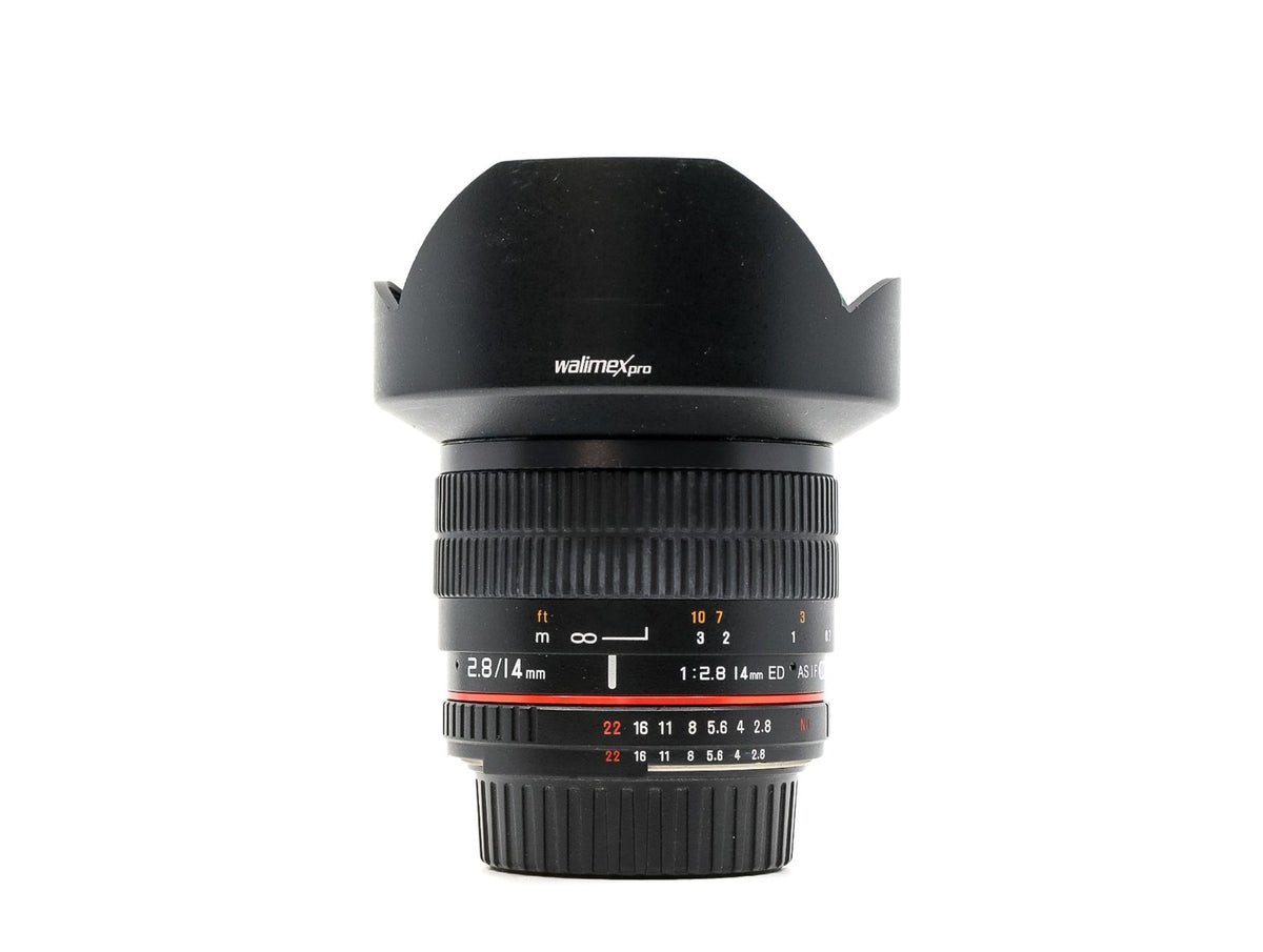 Walimex Pro 14mm f/2.8 ED AS IF UMC AE - Nikon Fit · imagem principal