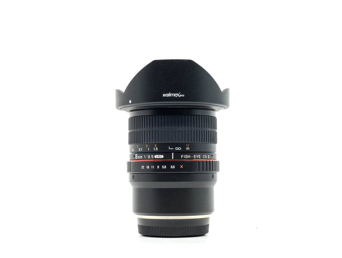 Walimex Pro 8mm F/3.5 UMC CS II - Fujifilm X Fit · imagem principal