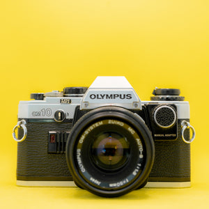 Olympus OM10 + Zuiko 50mm 1.8 - 35mm SLR Vintage Film Camera - Not Manual Adapter incluided *