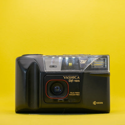Yashica DF-10S - Câmera Analógica Compacta de 35mm